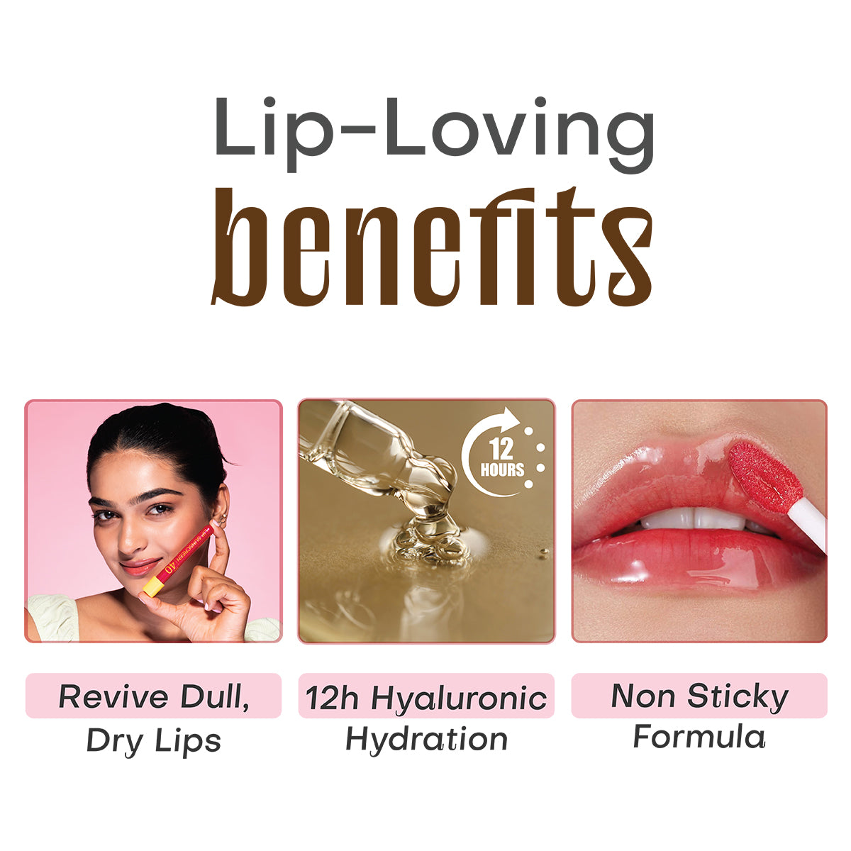 Lip Gloss with SPF 40 PA+++